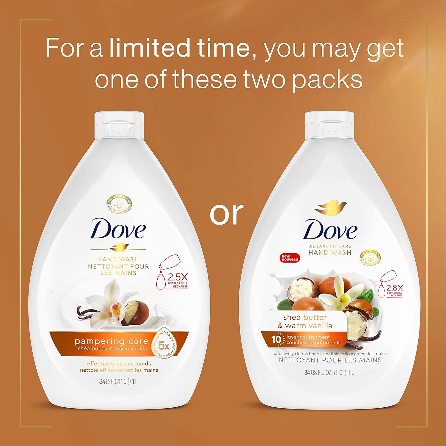 imageDove Antibacterial Hand Wash Care amp Protect Pack of 3 Protects Skin from Dryness Moisturizers More Than The Leading Ordinary Hand Soap 34 oz1 Count Pack of 3