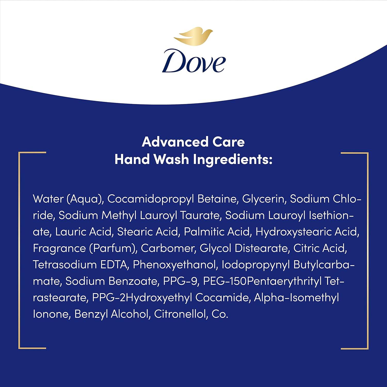 imageDove Antibacterial Hand Wash Care amp Protect Pack of 3 Protects Skin from Dryness Moisturizers More Than The Leading Ordinary Hand Soap 34 oz1 Count Pack of 3