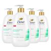 imageDove Prebiotic Boost Hand Wash Gentle Detox 4 Count for Lasting Softness with Marine Algae amp Adaptogen 12 ozGentle Detox