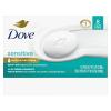 Dove Beauty Bar Soap Sensitive, 6 Bars for Sensitive Skin, Fragrance Free and Hypoallergenic 3.75 oz(3.75 Ounce (Pack of 8))