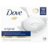 Dove Beauty Bar Soap Original, Pack of 36 for Soft, Smooth Skin, with 1/4 Moisturizing Cream 2.6 oz(3.75 Ounce (Pack of 14))