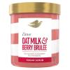 Dove Sugar Body Scrub Oat Milk & Berry Brulee For Women For Exfoliated & Hydrated skin 15 oz