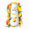 Dove Body Wash with Pump 3 Count Glowing Mango & Almond Butter for Renewed, Healthy-Looking Skin Gentle Skin Cleanser with 24hr Renewing MicroMoisture 30.6 oz(Mango and Almond Butter)