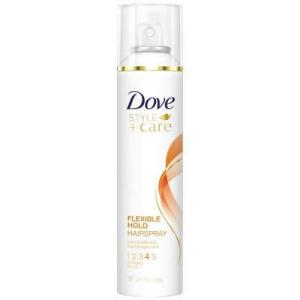 Dove Flexible Hold Hairspray 6 ct Protect Micro-Mist for Long-lasting Hold, Protection Against Humidity All-day Flexible Hold for 24H Frizz Control 5.5 oz(Fresh)