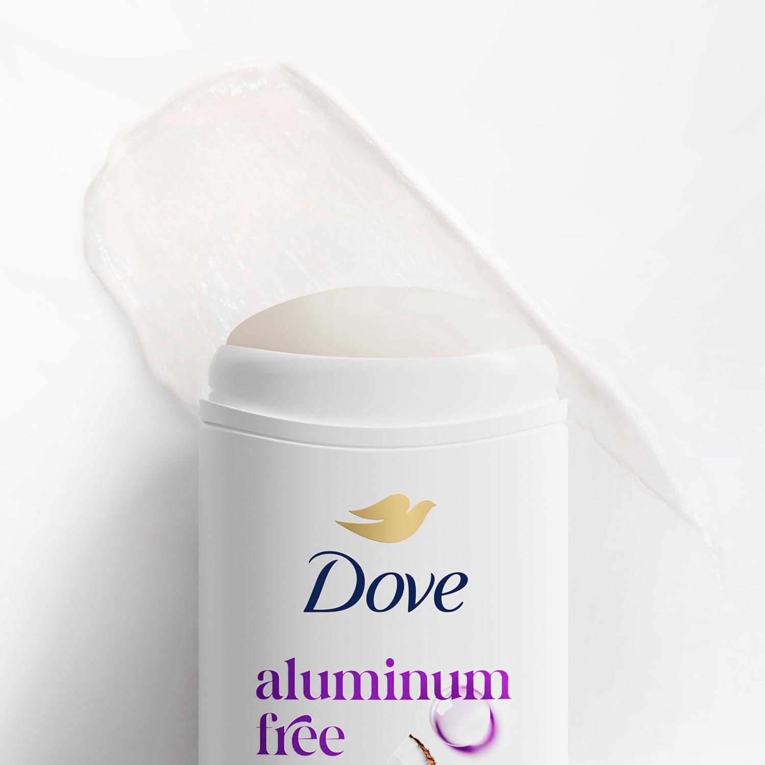 imageDove Deodorant Stick for 72 Hour Odor Protection Coconut amp Pink Jasmine Aluminum Free 24 ozCoconut Jasmine