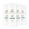 Dove Advanced Care Antiperspirant Deodorant Stick Coconut Water & Lime scent 4 Ct for helping skin barrier repair after shaving 72H odor control & all-day sweat protection for soft underarms 2.6 oz