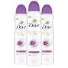 Dove Advanced Care Antiperspirant & Deodorant Spray Pink Rosa, 3 count, 72 hr Protection, 3.8 oz