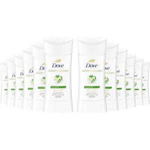 Dove Advanced Care Anti Deo Stick Cool Essentials Twin Pack for helping your skin barrier repair after shaving 72 h odor control and all-day sweat protection with Pro Ceramide Technology 2.6 oz(2.6 Ounce (Pack of 6))