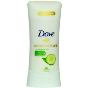 Dove Advanced Care Antiperspirant Deodorant Stick 36 Ct Cool Essentials for helping your skinbarrier repair after shaving 72h odor control and all-day sweatprotection with ProCeramide Technology 0.5oz(Cucumber & Green Tea)
