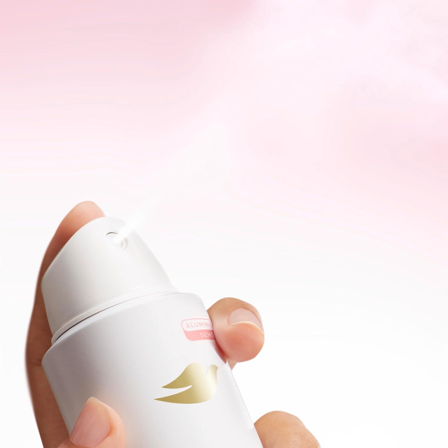 imageDove Whole Body Deodorant Cooling Spray Raspberry amp Rose Aluminum Free 4ozRaspberry Rose