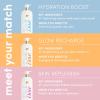 Dove Serum Body Wash Hydration Boost actively drenches dry skin with Hyaluronic Acid Serum 18.5 Fl Oz(Fresh Jasmine Bloom)