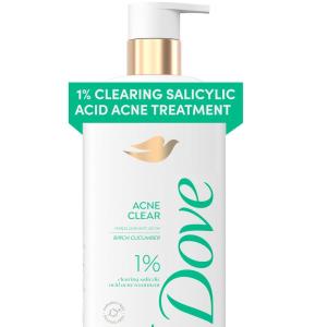 Dove Serum Body Wash Acne Clear for troubled skin with Salicylic Acid 18.5 Fl Oz(18.5 Fl Oz (Pack of 1))