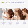 Dove Density Boost Clarifying Foaming Scrub Scalp + Hair Therapy for gentle scalp exfoliation, with Vitamin B3, Zinc and 0% sulfates, 9 oz(Scalp + Hair Therapy)