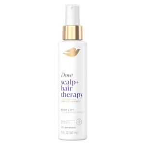 Dove Density Boost Root Lift Thickening Spray for Fuller Hair and Scalp Therapy, with Vitamin B3, Zinc and 0% sulfates, 5 oz(5 Fl Oz (Pack of 1))