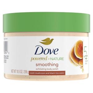 Dove Powered By Nature Smoothing Body Polish Exfoliating With 5 Natural Origin Ingredient Blend For Skin Care 10.5 oz (Pack of 1)(10.5 Ounce (Pack of 1))