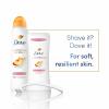 Dove Advanced Care Antiperspirant Deodorant Dry Spray Peach & Chamomile Tea 3ct underarm care boosts skin’s ceramide levels 72hour odor control &all-day sweat protection ProCeramide technology 3.8 oz