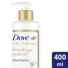 Dove Hair Therapy Shampoo Breakage Remedy for Damaged Hair Hair Shampoo with Nutrient-Lock Serum 33.8 oz(Breakage Remedy)