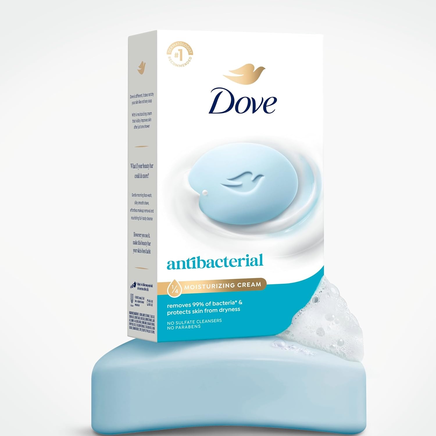 image:imageDove Beauty Bar Soap 8ct Antibacterial CareFor Moisturized Skin 375oz