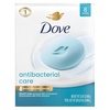 Dove Beauty Bar Soap 8ct Antibacterial Care,For Moisturized Skin, 3.75oz