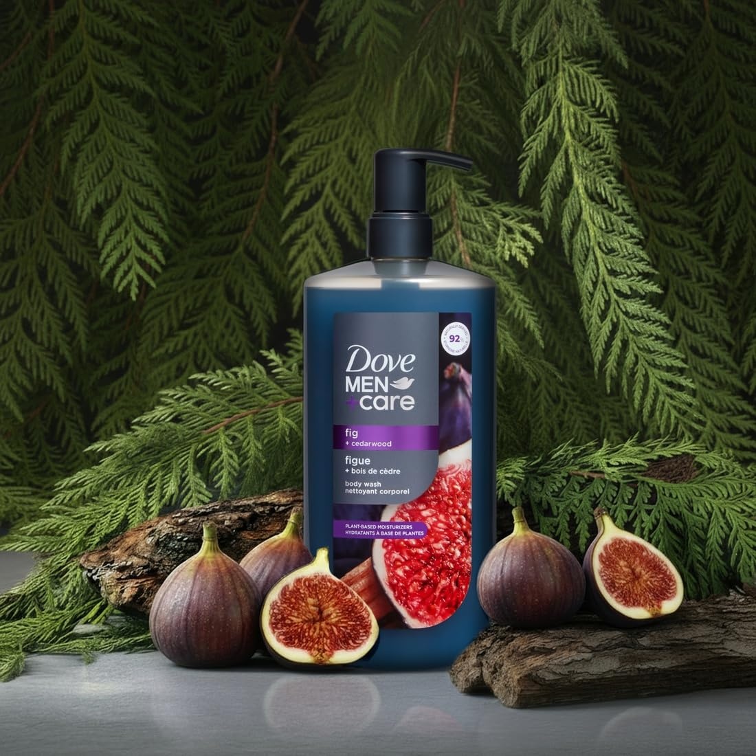 image:imageDOVE MEN Moisturizing Body Wash for Men Bourbon Vanilla Hazelnut 26ozCedar