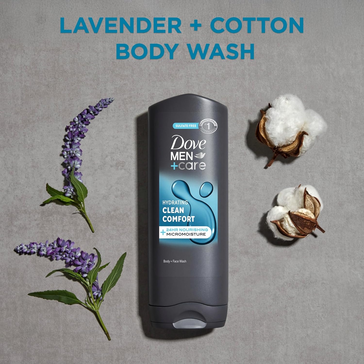 image:imageDOVE MEN Moisturizing Body Wash for Men Bourbon Vanilla Hazelnut 26ozClean Comfort