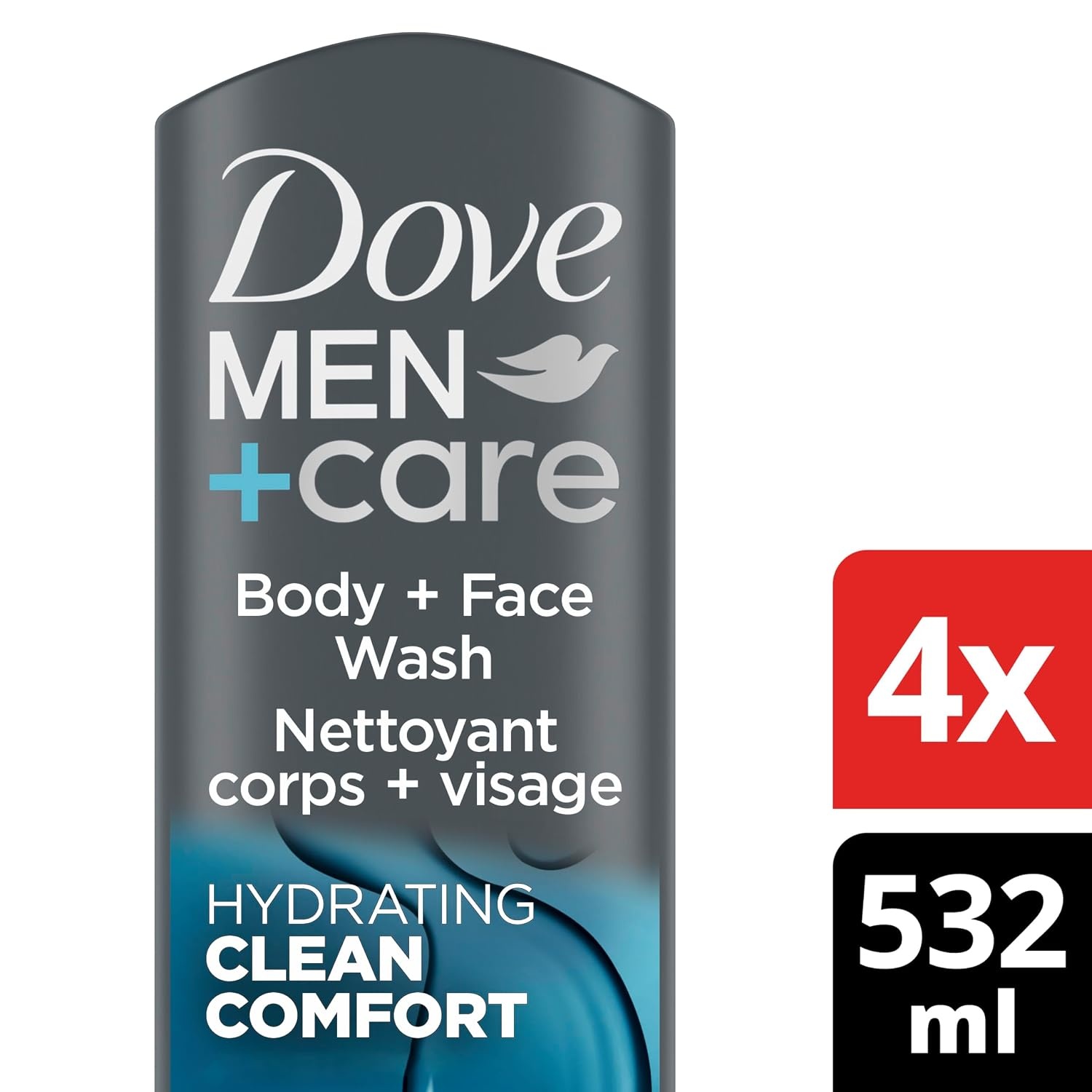 image:imageDOVE MEN Moisturizing Body Wash for Men Bourbon Vanilla Hazelnut 26ozClean Comfort