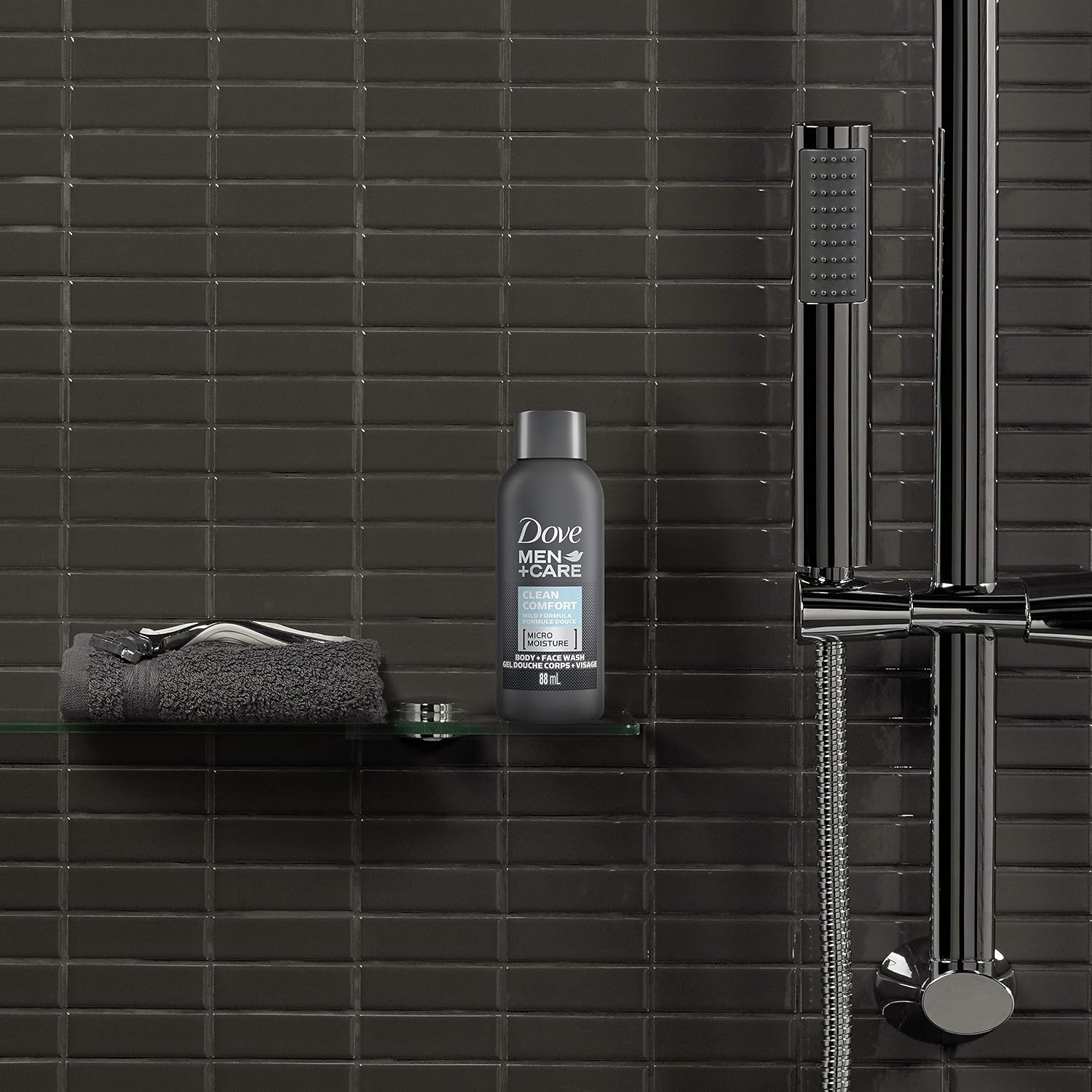 image:imageDOVE MEN Moisturizing Body Wash for Men Bourbon Vanilla Hazelnut 26ozCrisp and Fresh