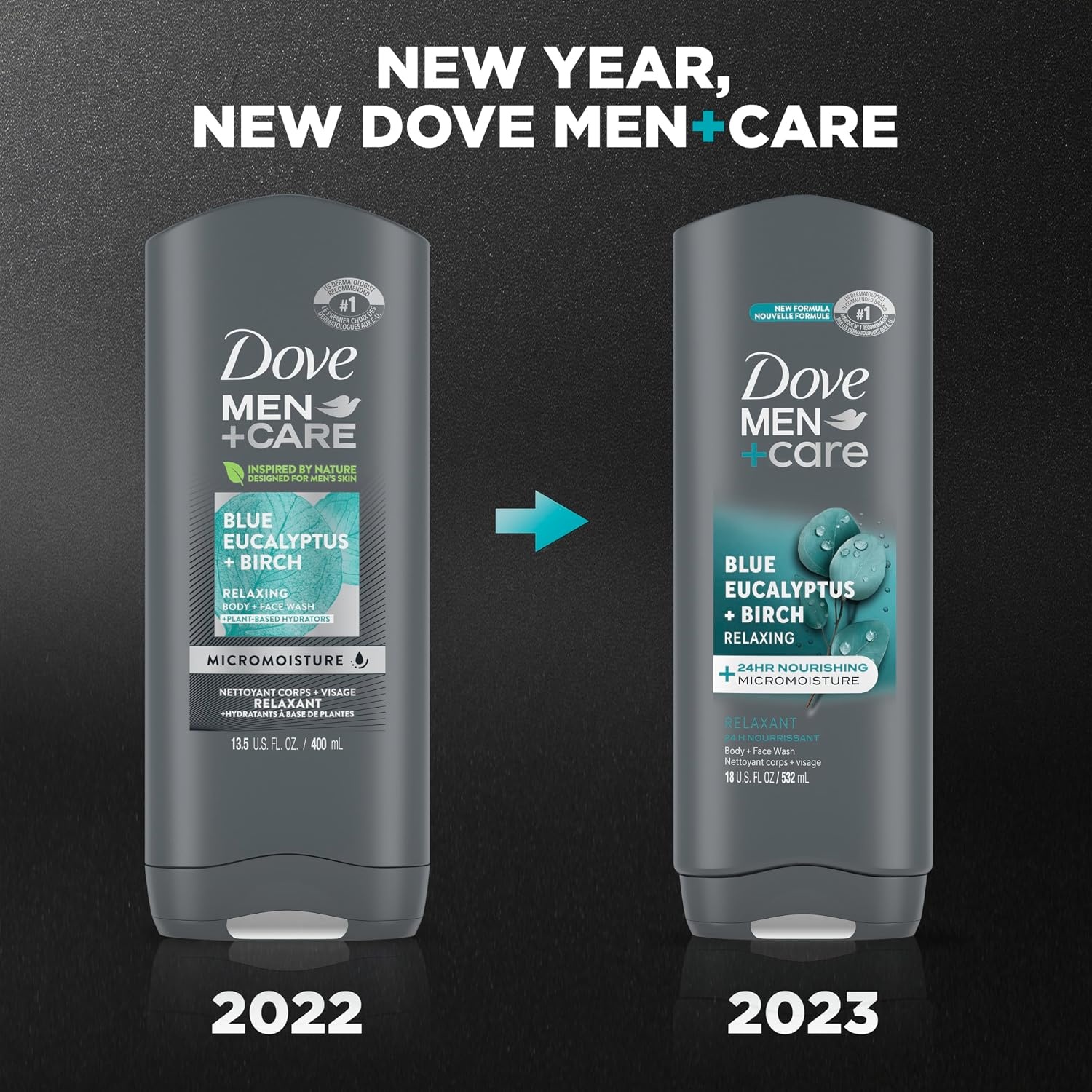 image:imageDOVE MEN Moisturizing Body Wash for Men Bourbon Vanilla Hazelnut 26ozEucalyptus