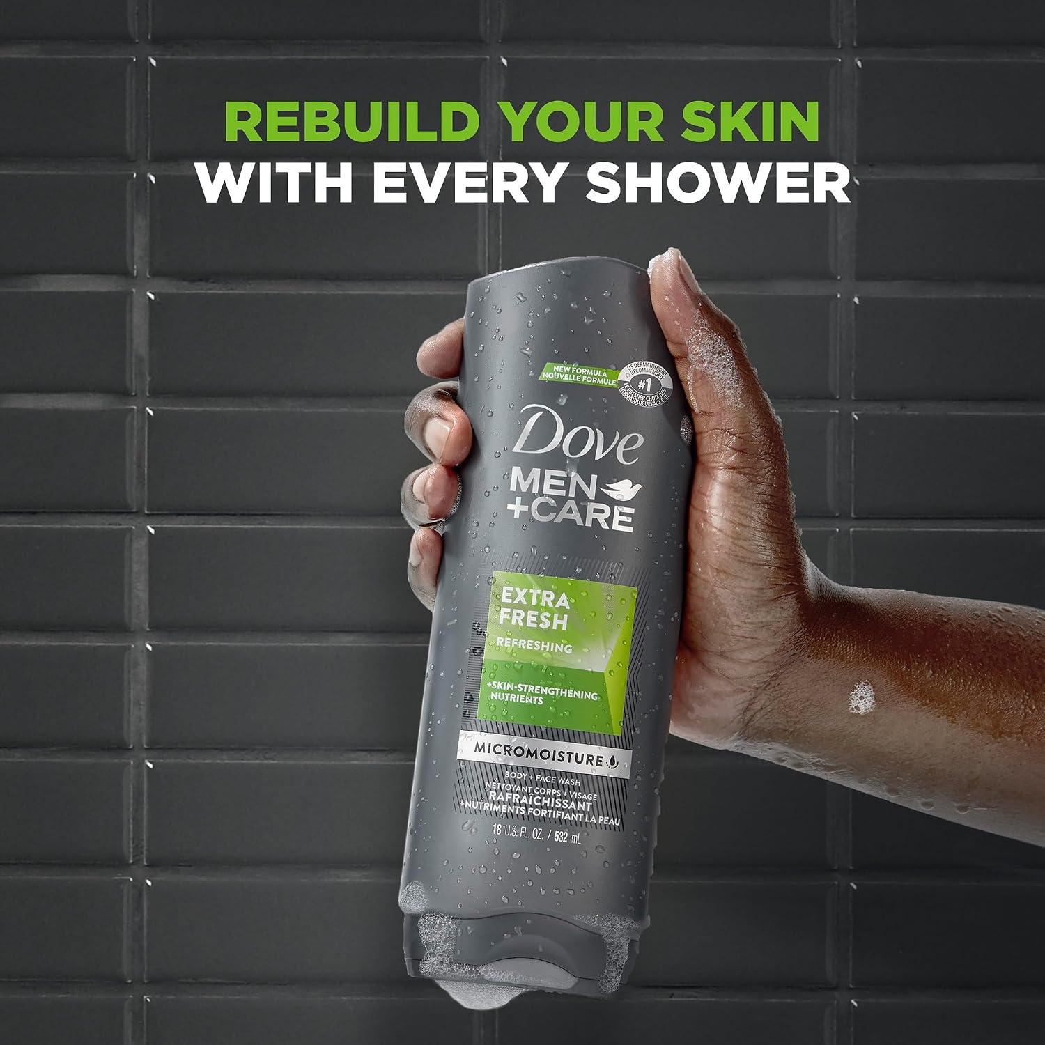 image:imageDOVE MEN Moisturizing Body Wash for Men Bourbon Vanilla Hazelnut 26ozFresh