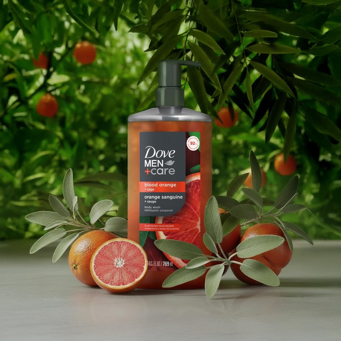 image:imageDOVE MEN Moisturizing Body Wash for Men Bourbon Vanilla Hazelnut 26ozOrange
