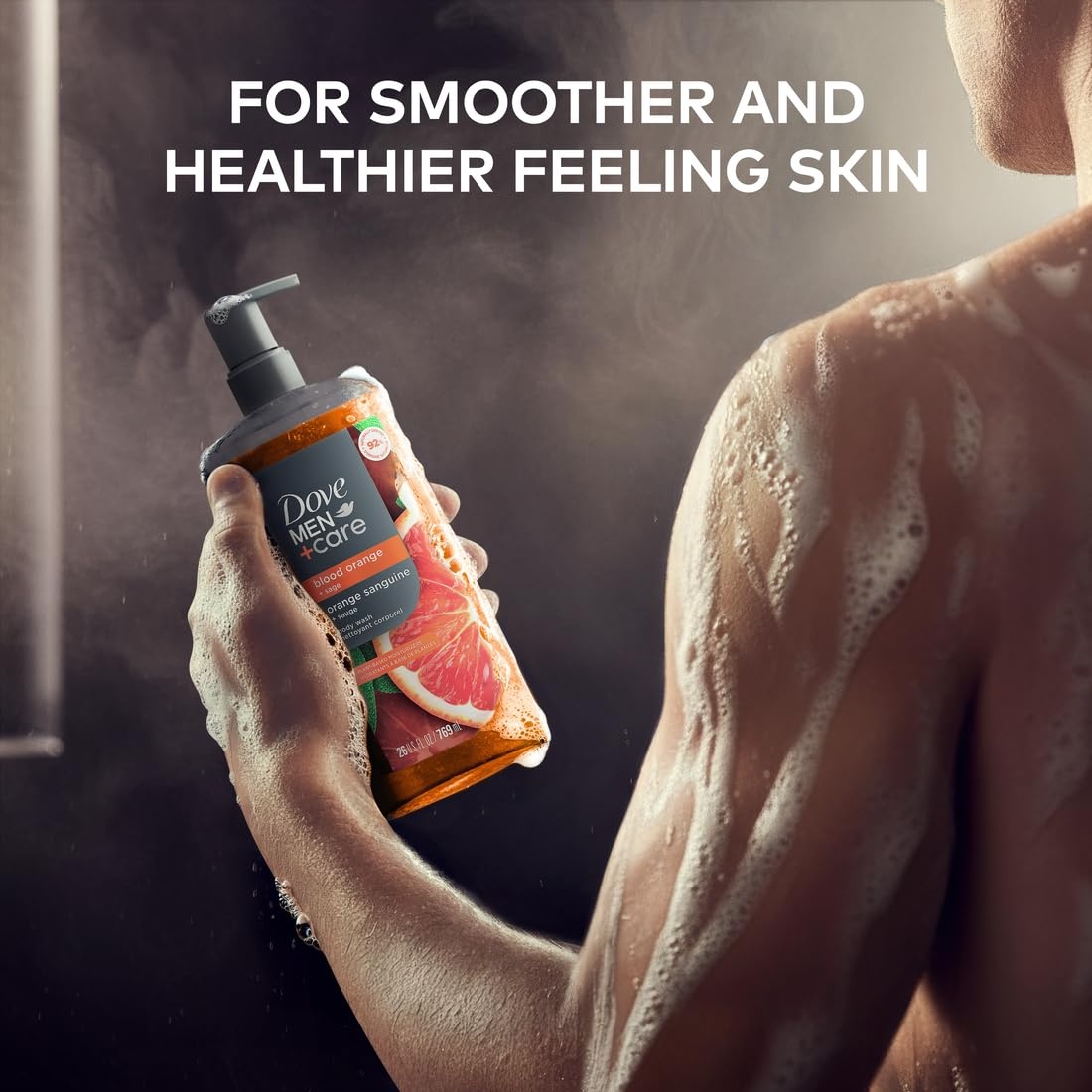 image:imageDOVE MEN Moisturizing Body Wash for Men Bourbon Vanilla Hazelnut 26ozOrange
