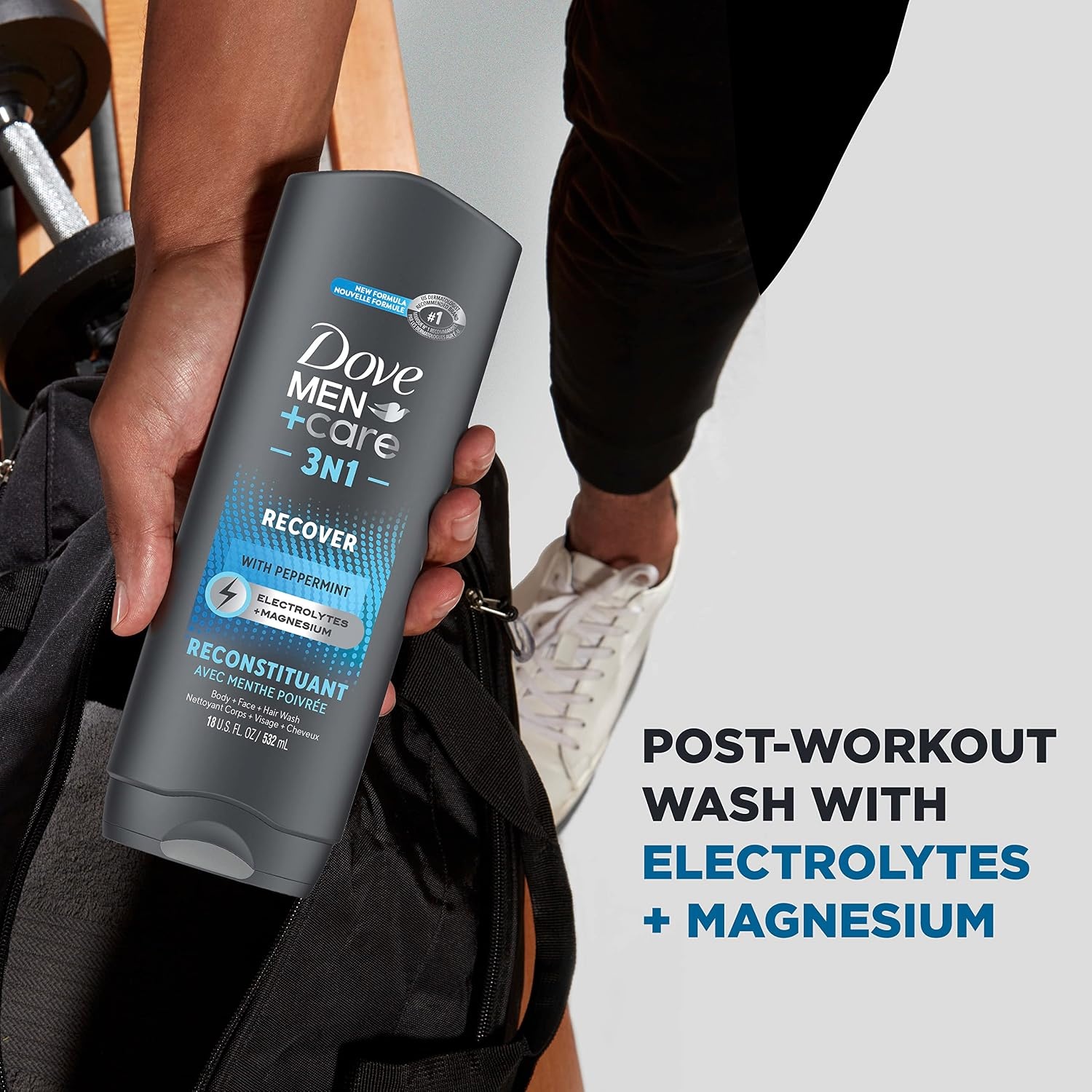 image:imageDOVE MEN Moisturizing Body Wash for Men Bourbon Vanilla Hazelnut 26ozPeppermint