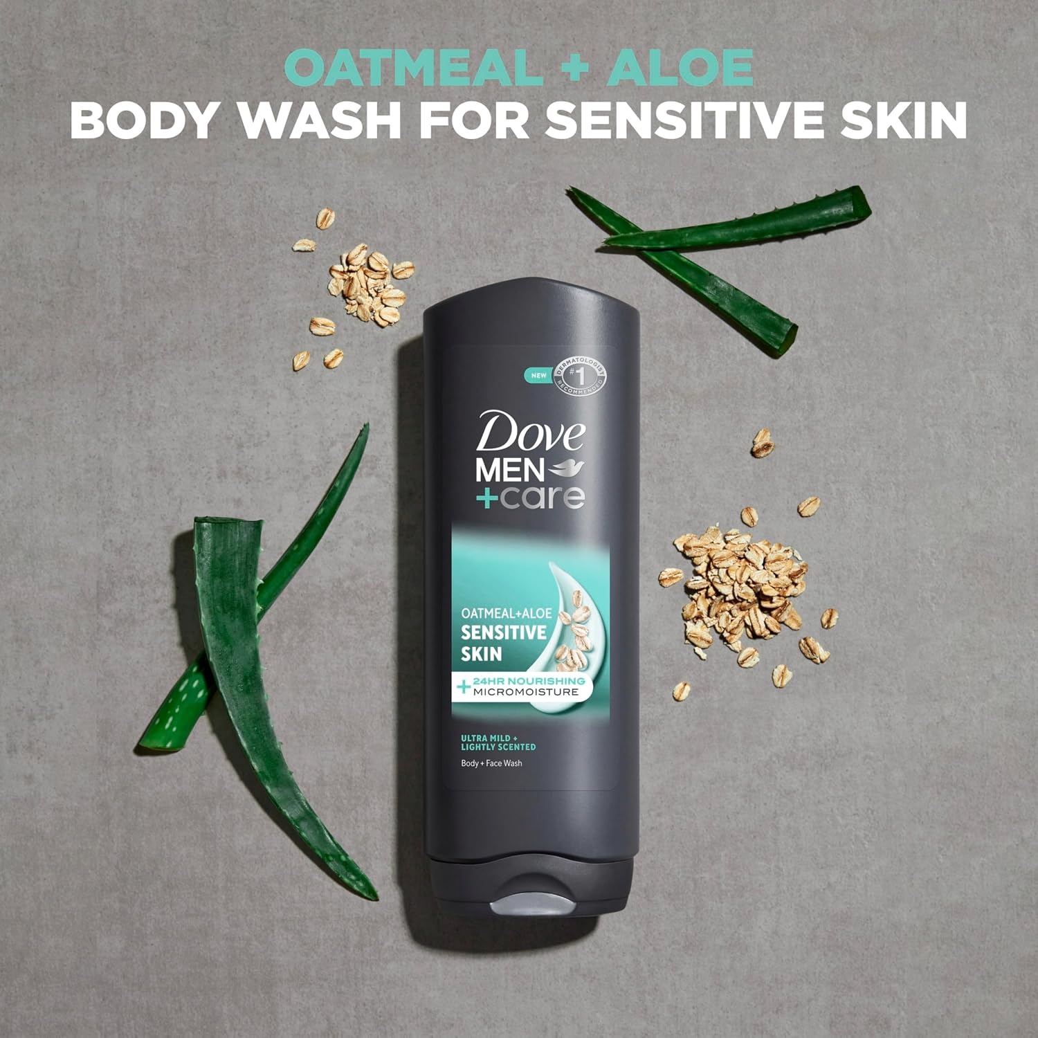 image:imageDOVE MEN Moisturizing Body Wash for Men Bourbon Vanilla Hazelnut 26ozSensitive Skin