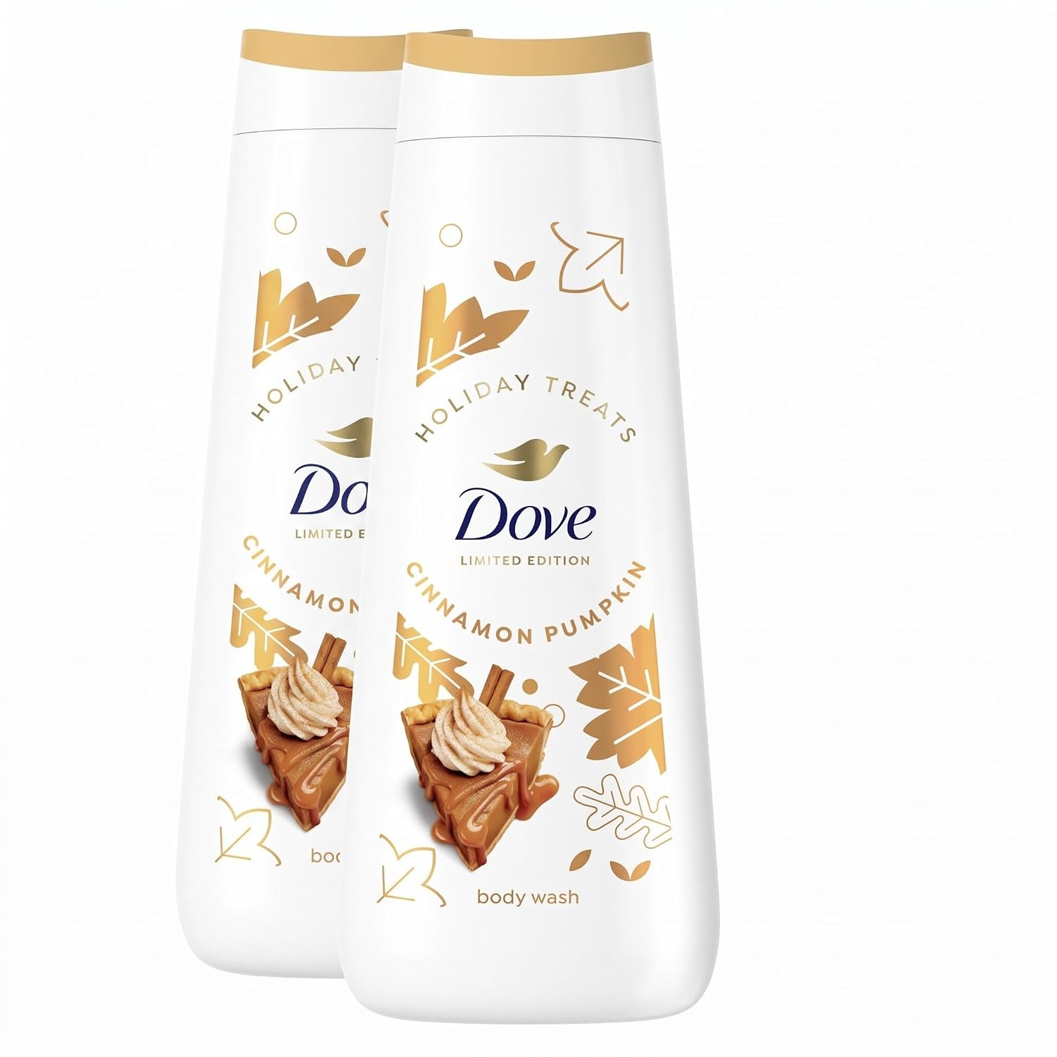 image:imageDove Spiced Chai Latte Liquid Body Wash for Deep Nourishment Holiday Treats Limited Edition 20 fl ozPumpkin Pie
