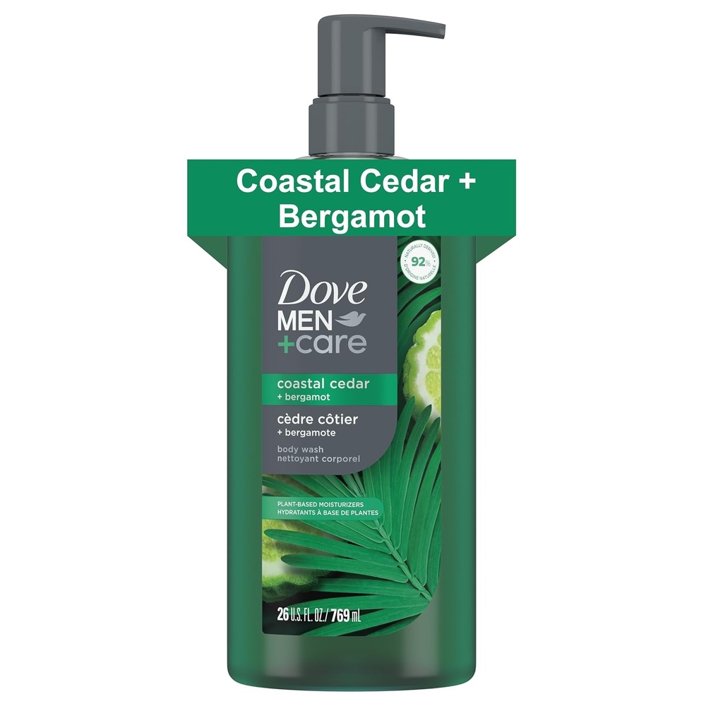 image:imageDOVE MEN Moisturizing Body Wash for Men Bourbon Vanilla Hazelnut 26ozCoastal Cedar