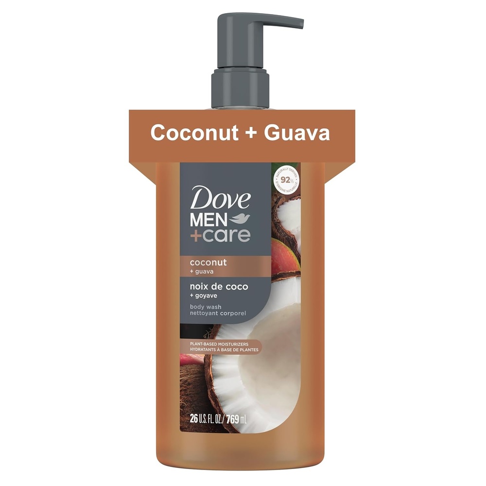 image:imageDOVE MEN Moisturizing Body Wash for Men Bourbon Vanilla Hazelnut 26ozGuava