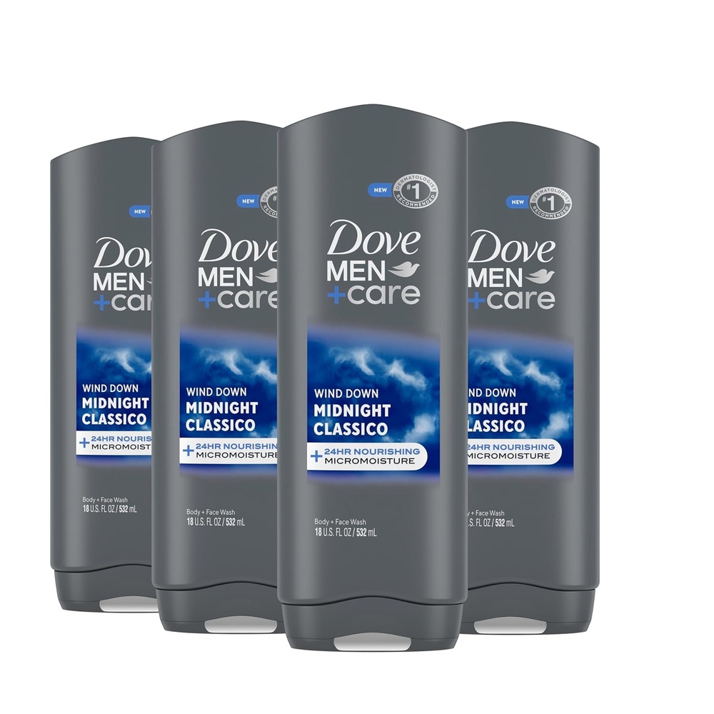 image:imageDOVE MEN Moisturizing Body Wash for Men Bourbon Vanilla Hazelnut 26ozMidnight Classico