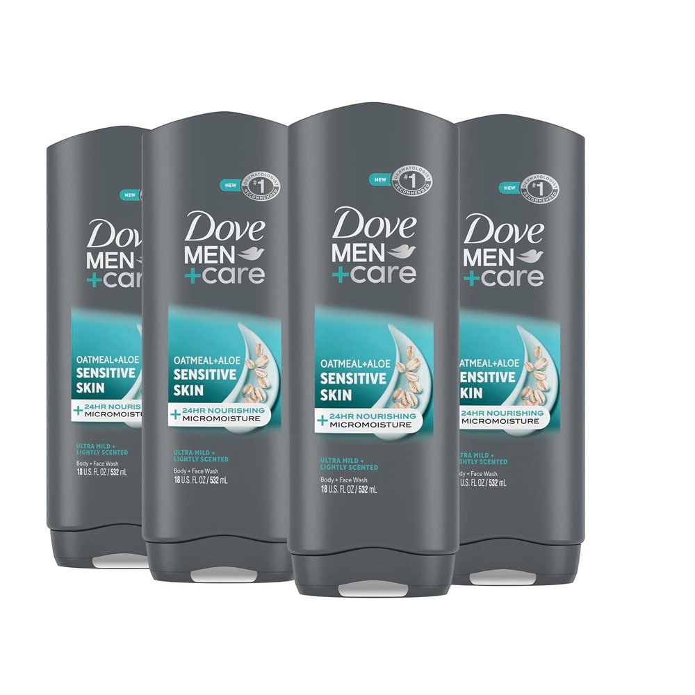 image:imageDOVE MEN Moisturizing Body Wash for Men Bourbon Vanilla Hazelnut 26ozSensitive Skin