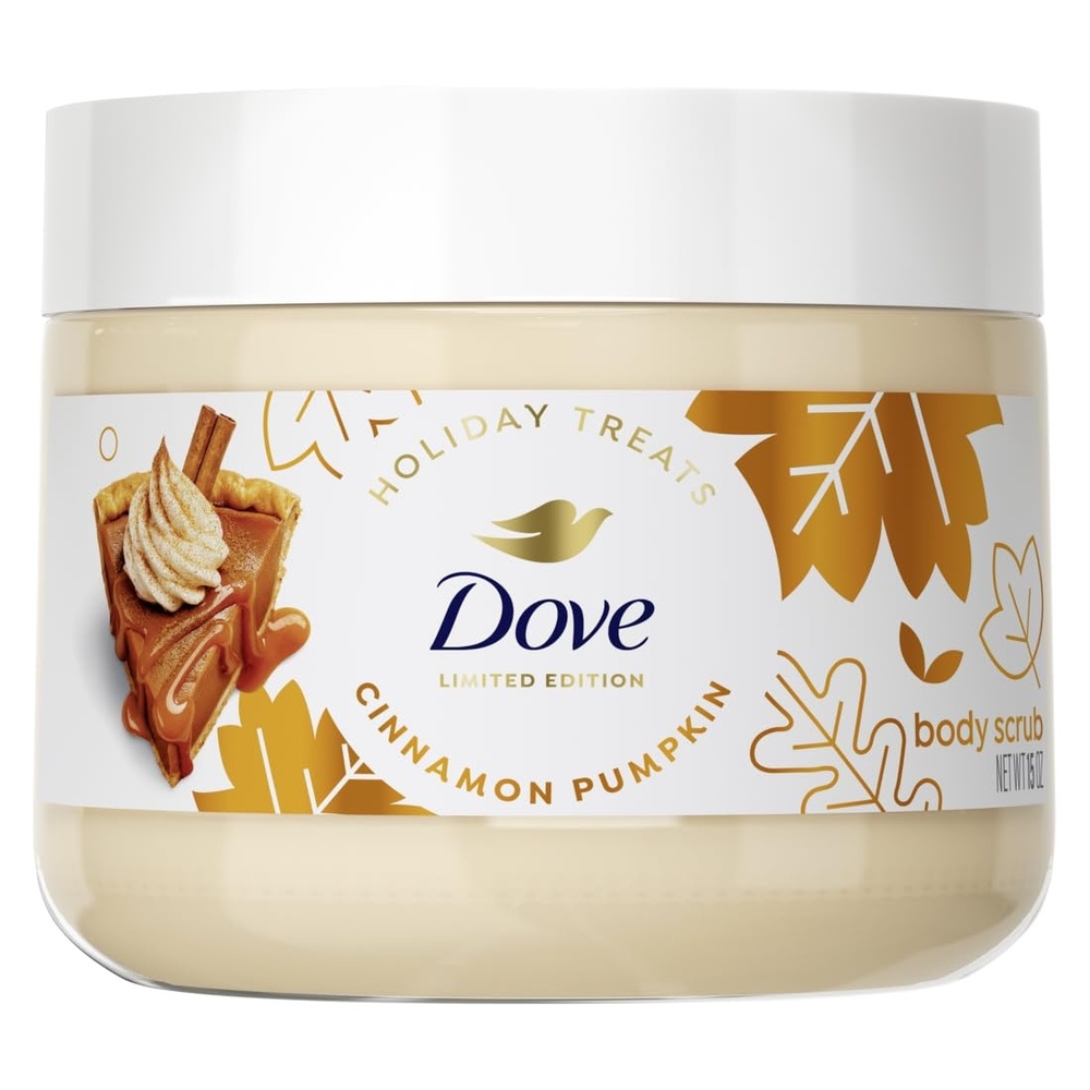 image:imageDove Cinnamon Pumpkin Pie Body Scrub Exfoliates amp Moisturizes Skin 15 OZ