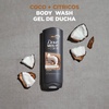 DOVE MEN Moisturizing Body Wash for Men, Bourbon Vanilla + Hazelnut, 26oz(Coco + Cítricos)