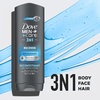 DOVE MEN Moisturizing Body Wash for Men, Bourbon Vanilla + Hazelnut, 26oz(Peppermint)