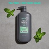 DOVE MEN Moisturizing Body Wash for Men, Bourbon Vanilla + Hazelnut, 26oz(Tea Tree)