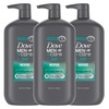DOVE MEN Moisturizing Body Wash for Men, Bourbon Vanilla + Hazelnut, 26oz(Tea Tree)