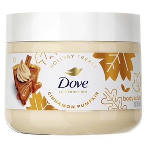 Dove Cinnamon Pumpkin Pie Body Scrub Exfoliates & Moisturizes Skin 15 OZ